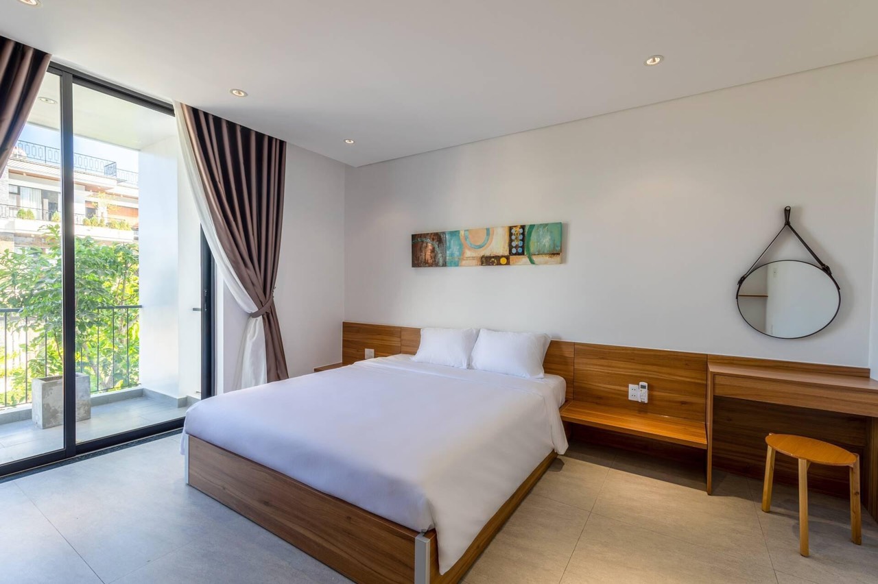 Thiết kế phòng ngủ hiện đại khiến căn phòng trở nên tối giản
