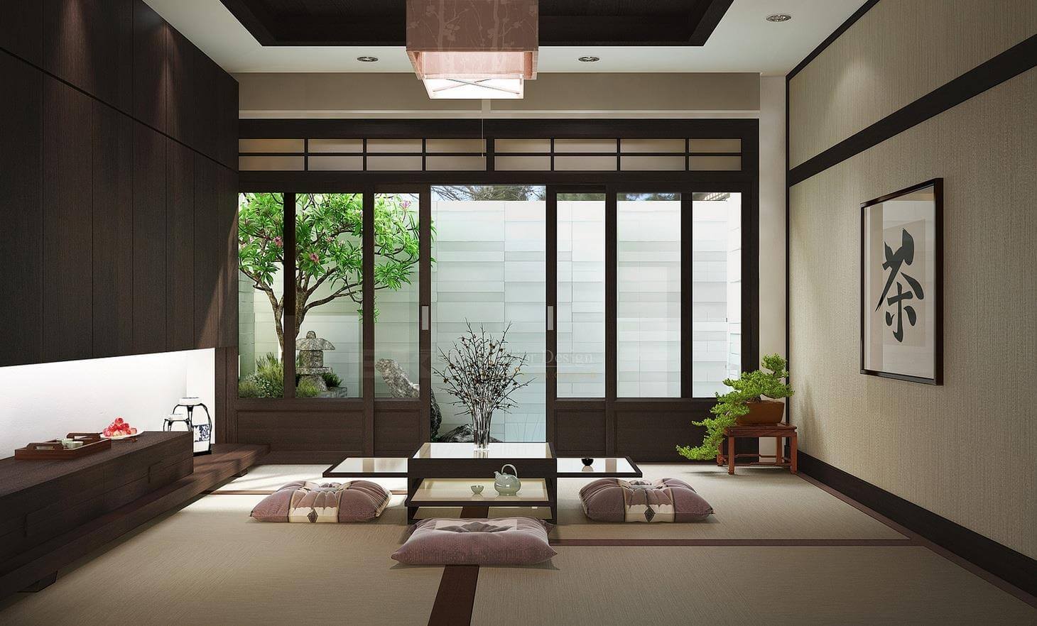 Đặc trưng của phong cách Nhật Bản trong thiết kế nội thất 