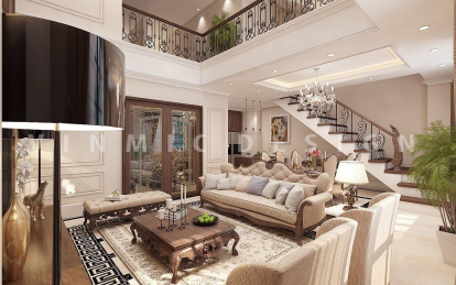 THIẾT KẾ NỘI THẤT BIỆT THỰ TẠI VINHOMES HẢI PHÒNG ĐẸP HÚT MẮT