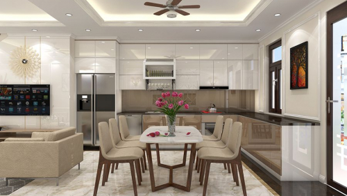 7 Mẫu tủ bếp gỗ công nghiệp đẹp và hiện đại nhất năm