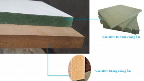 So sánh gỗ MDF và MFC. Nên dùng gỗ MFC Hay Mdf phủ melamin thi công nội thất