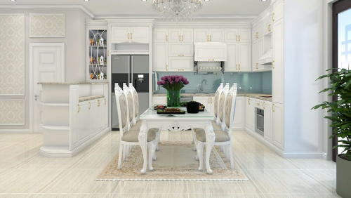 Kinh nghiệm thi công tủ bếp gỗ công nghiệp, gỗ tự nhiên bền đẹp