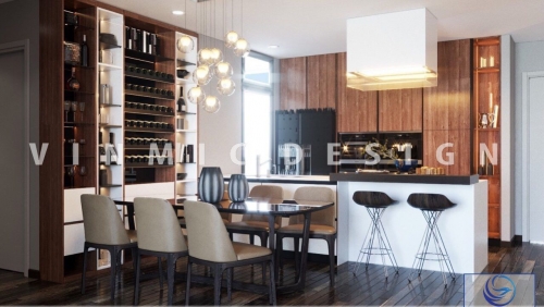 Thiết kế nội thất chung cư Vinhomes Ocean Park, Hà Nội