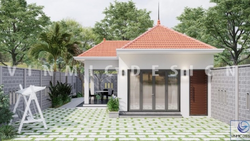 THIẾT KẾ NHÀ VƯỜN ĐẸP TẠI PHỐ KIM SƠN NINH BÌNH