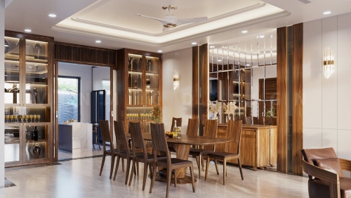 Thiết kế nội thất phòng bếp đẹp mắt mới nhất 2024