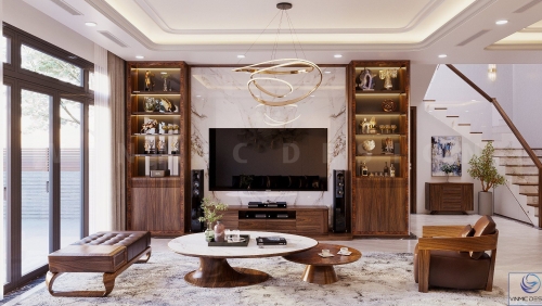 Nội thất đẹp cho kệ tivi phòng khách phổ biến hiện nay