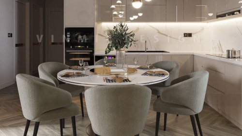 Nội thất đẹp với bộ bàn ghế ăn phòng bếp xu hướng bắt mắt