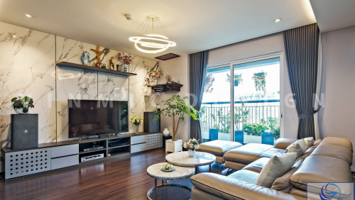 Thi công nội thất căn hộ hiện đại tại Seasons Avenue