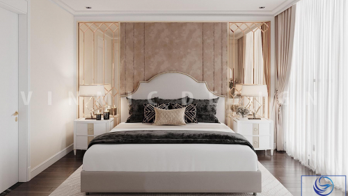 Các mẫu thiết kế nội thất phòng ngủ tân cổ điển đẹp