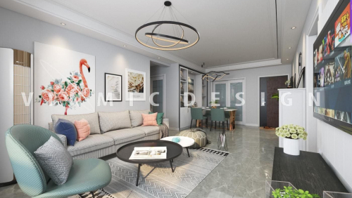 Thiết kế chung cư phong cách Scandinavian căn hộ Smart City