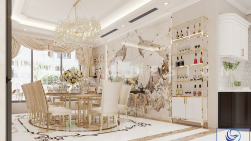 Thiết kế nội thất biệt thự Vinhomes Imperia Hải Phòng đẳng cấp