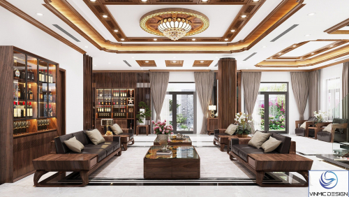 Thiết kế nội thất biệt thự hiện đại tại tỉnh Bắc Ninh