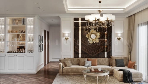 Thiết kế nội thất chung cư HPC Landmark 105