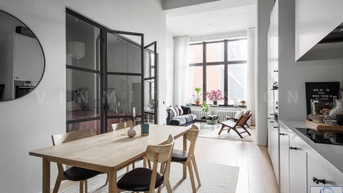 Thiết kế nội thất chung cư phong cách Scandinavian