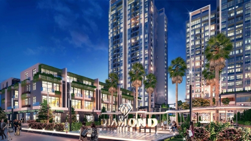 Thiết kế nội thất Diamond Hill - Tháp đôi Bách Việt