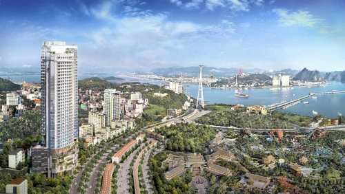 Thiết kế nội thất căn hộ The Holiday Hạ Long hướng biển ấn tượng