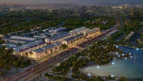 Thiết kế nội thất khu biệt thự Avenue Garden phong cách Indochine