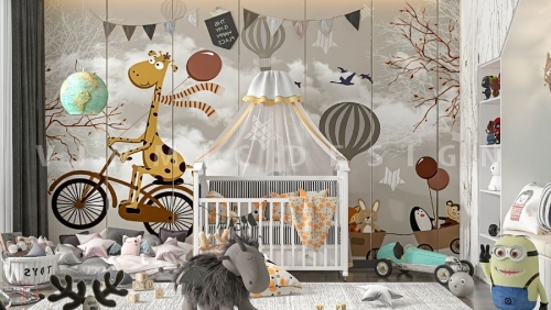 Thiết kế phòng ngủ cho bé sơ sinh dễ thương, tinh tế