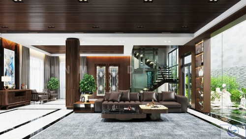 30+ Mẫu thiết kế phòng khách biệt thự sang, xịn, hấp dẫn