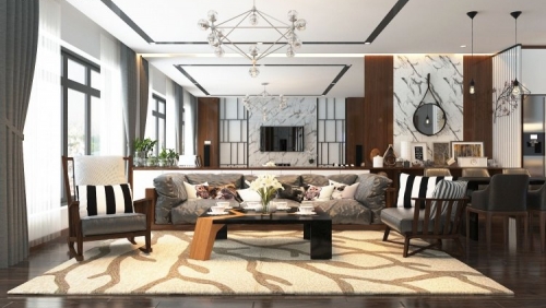 Thiết kế nội thất nhà phố đẹp, sang với chi phí hợp lý