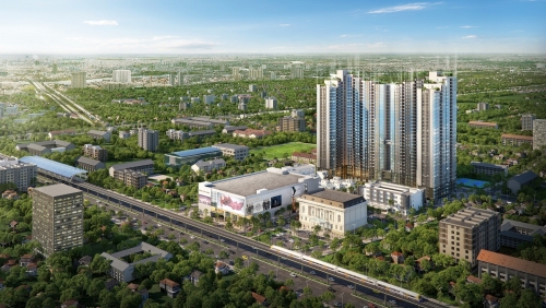 Thiết kế nội thất chung cư Mipec Rubik 360 sang trọng, hiện đại