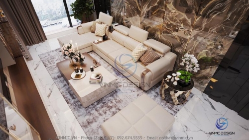 Thiết kế nội thất chung cư 90m2 đầy đủ tiện nghi, sang trọng