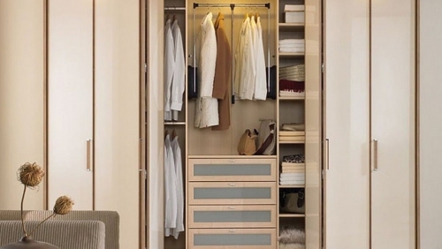 Thiết kế tủ quần áo với đa dạng mẫu mã, kiểu dáng bắt mắt