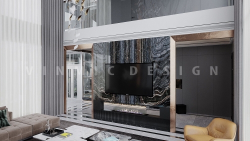 Thiết kế biệt thự phong cách hiện đại tại Chí Linh Hải Dương