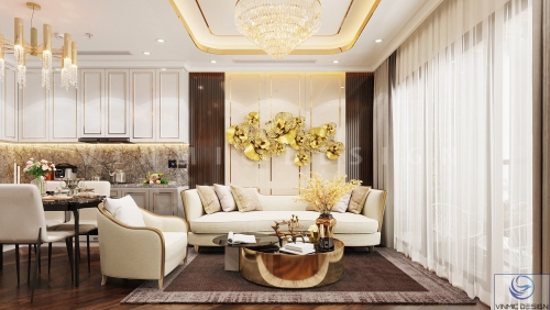 Thiết kế nội thất chung cư Diamond Crown Hải Phòng