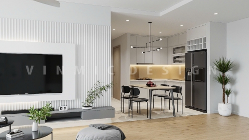 Thiết kế nội thất chung cư Phương Đông Green Home