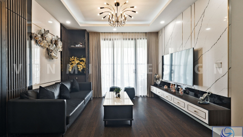 Thi công nội thất chung cư hiện đại tại Imperia Sky Garden